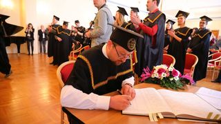 Promocija doktora znanosti na Sveučilištu u Zadru Promocija doktora znanosti na Sveučilištu u Zadru