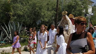 Kukljica: Blagdan Gospe od Sniga 5. kolovoza 2012, Foto: Bernard Kotlar Kukljica: Blagdan Gospe od Sniga 5. kolovoza 2012, Foto: Bernard Kotlar