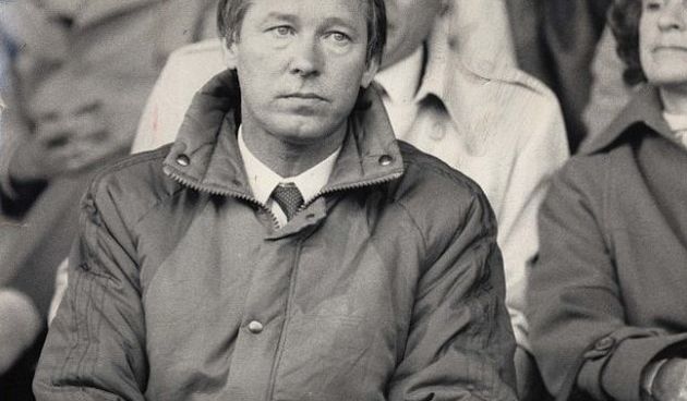 Sir Alex Ferguson 1986., foto: dailymail.co.uk