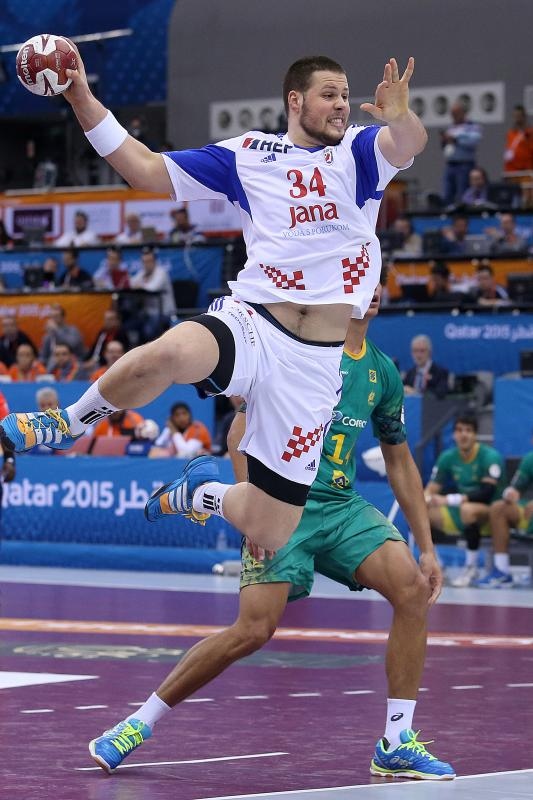 Katar – 24. svjetsko rukometno prvenstvo, osmina finala, Hrvatska – Brazil 26-25. Photo: Goran Stanzl/PIXSELL