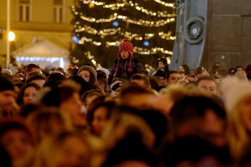 Humanitarni koncert Želim život na Trgu bana Josipa Jelačića
