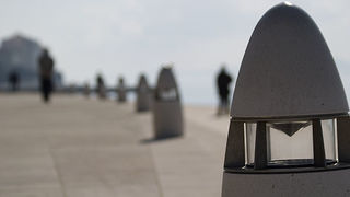 novi stupići na zadarskoj rivi