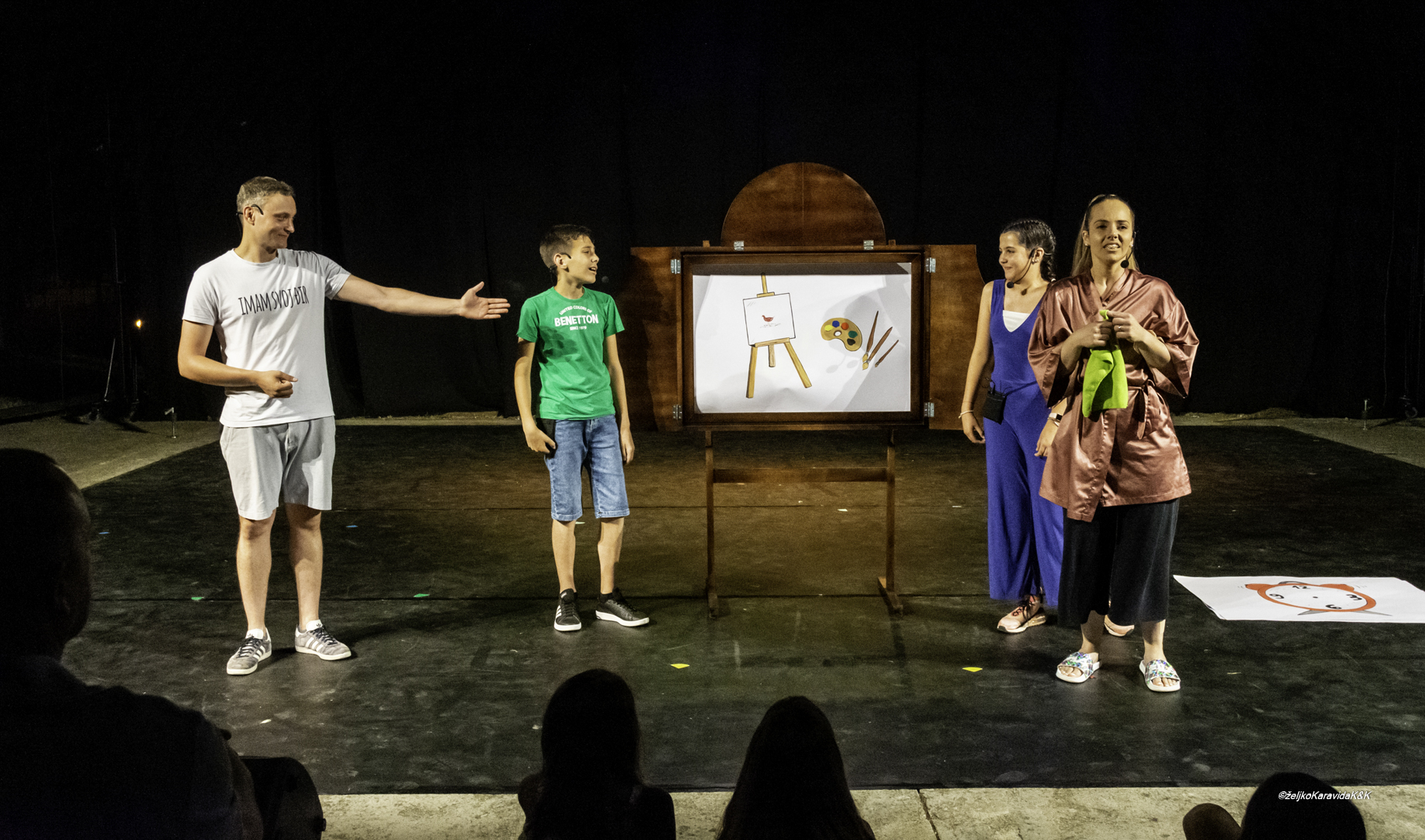 Gesta na Kapetanskom: Premijera predstave Pila naopako