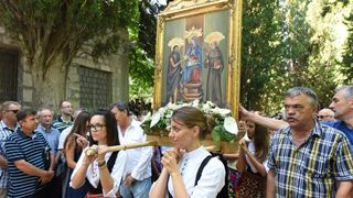 Visovac: Svečano misno slavlje povodom blagdana Gospe od Anđela, Photo: Hrvoje Jelavic/PIXSELL