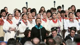 Inauguracija predsjednice Kolinde Grabar Kitarović na Trgu sv. Marka, Foto: Photo: HINA/POOL/PIXSELL