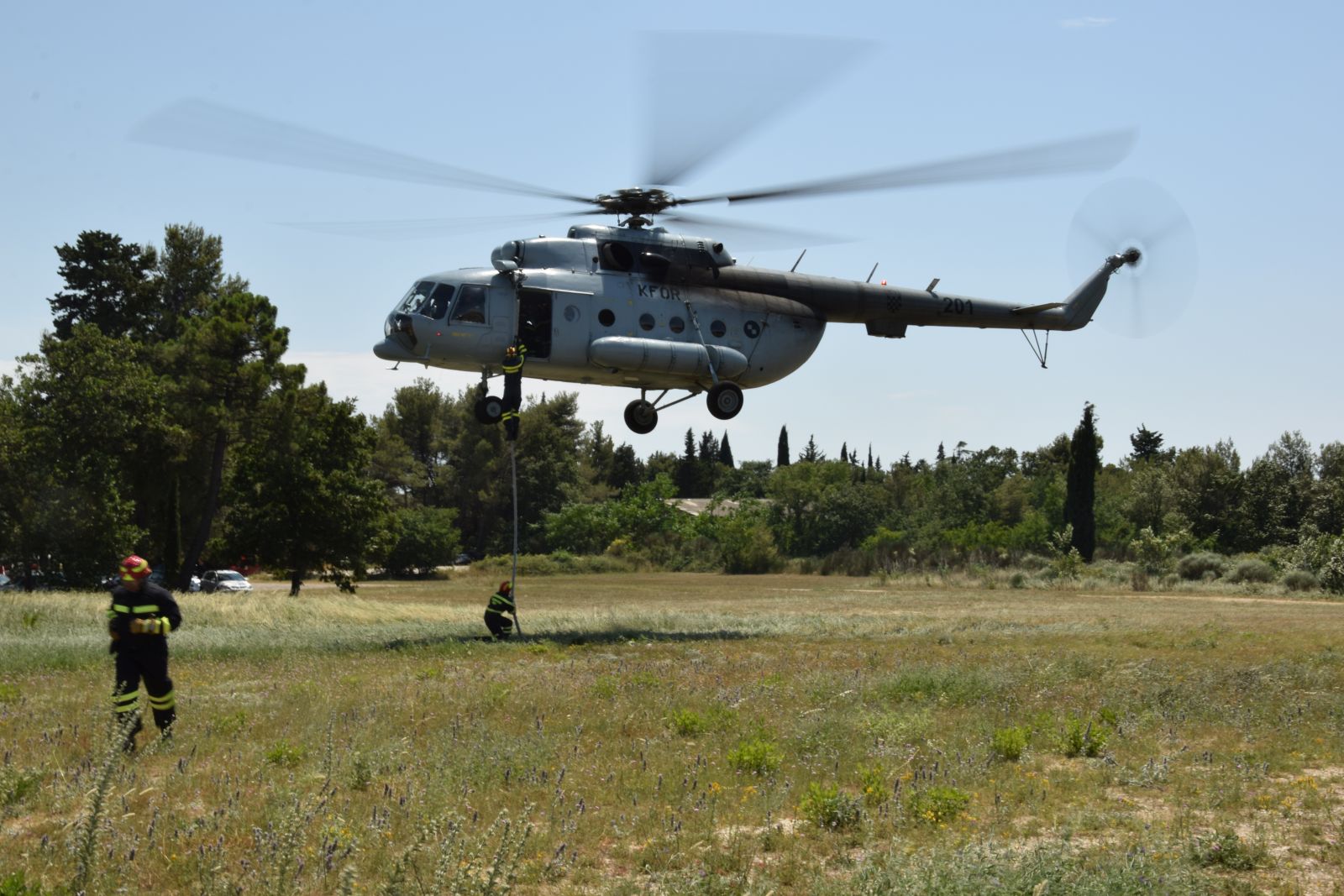 Pripreme za PP sezonu u zrakoplovnoj bazi zemunik