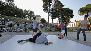 Grafiti, Hip hop & Break battles – Kapetanski park (foto: Marin Gospić)
