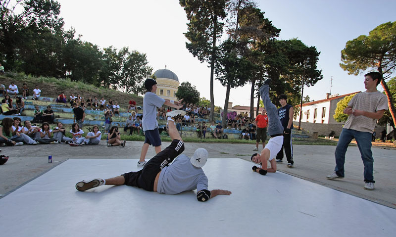 Grafiti, Hip hop & Break battles – Kapetanski park (foto: Marin Gospić)