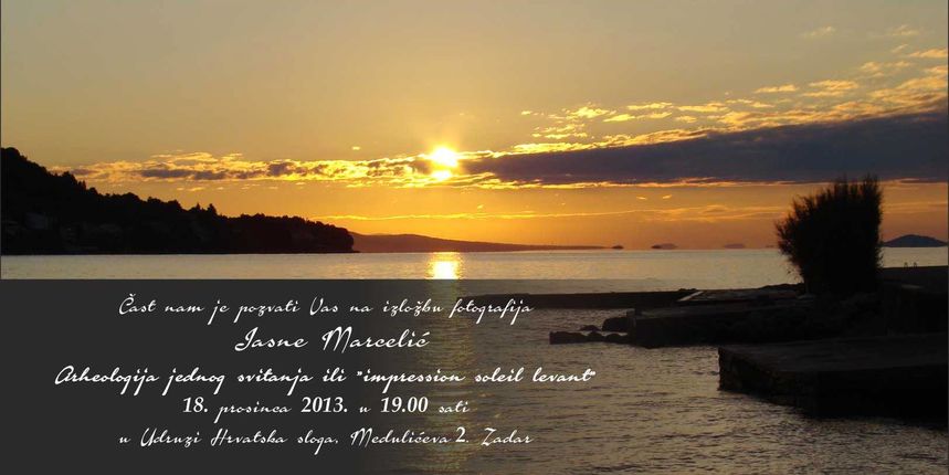 Jasna Marcelić vam otkriva “Arheologiju jednog svitanja”, foto: HS Jasna Marcelić vam otkriva “Arheologiju jednog svitanja”, foto: HS