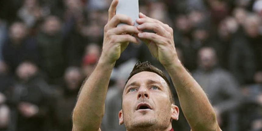 Francesco Totti, foto: twitter
