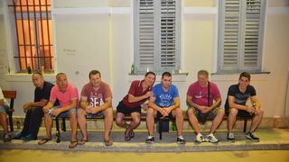 U povodu blagdana Kraljice Mira u Stanovima odigrana utakmica između liječnika i predstavnika Gradske uprave, Foto: Iva Perinčić