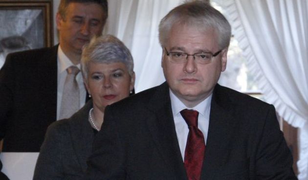 Kosor i Josipović ( foto Cropix)