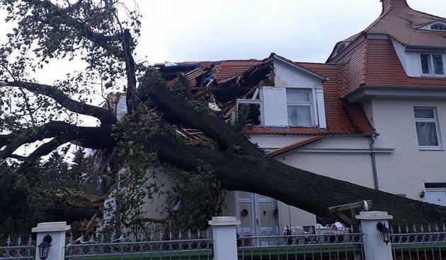 Posljedice nevremena u Rostocku