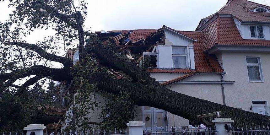 Posljedice nevremena u Rostocku Posljedice nevremena u Rostocku