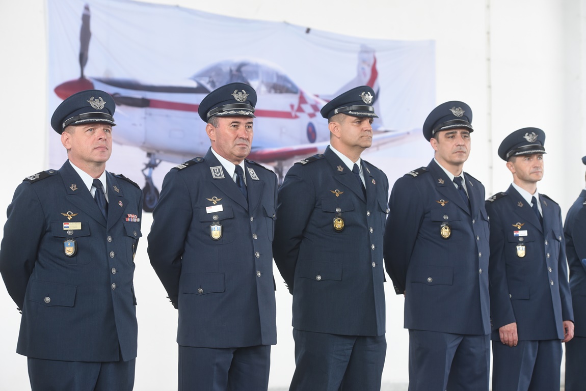 Primopredaja dužnosti zapovjednika 93. zrakoplovne baze HRZ i PZO