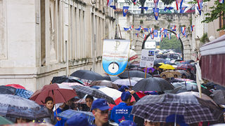 Dolazak sudionika SKM u Zadar (Foto:Saša Čuka)
