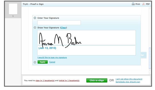 EchoSign / productivity501.com