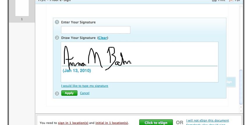 EchoSign / productivity501.com
