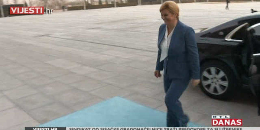 Predsjednica Kolinda Grabar Kitarović sasvim je promijenila imidž! (thumbnail)