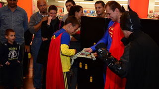 Superheroji u trgovinskom centru Supernova 25. listopada 2014. Foto: Iva Perinčić Superheroji u trgovinskom centru Supernova 25. listopada 2014. Foto: Iva Perinčić