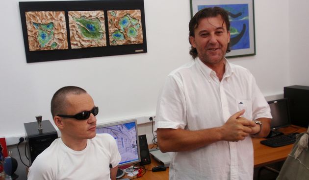 Početak informatičke edukacije za slijepe i slabovidne osobe Zadarske županije