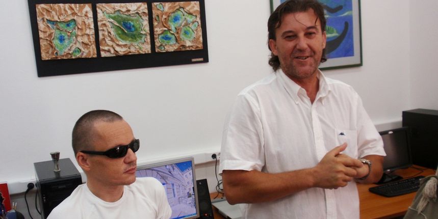 Početak informatičke edukacije za slijepe i slabovidne osobe Zadarske županije