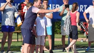 Legendarni Lothar Matthäus trenirao s klincima na Punta Skali. Photo: Hrvoje Jelavić/PIXSELL
