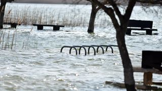 Nezapamćeno visoka razina vodostaja Vranskog jezera Nezapamćeno visoka razina vodostaja Vranskog jezera