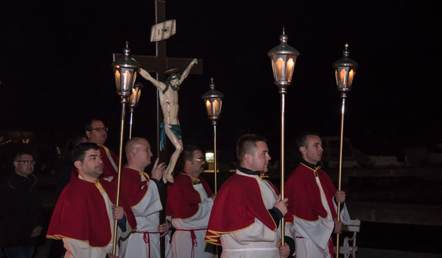 Biograd: procesija na Veliki petak