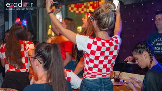 Zadar je gorio: Velika fešta nakon plasmana Vatrenih u finale Svjetskog prvenstva