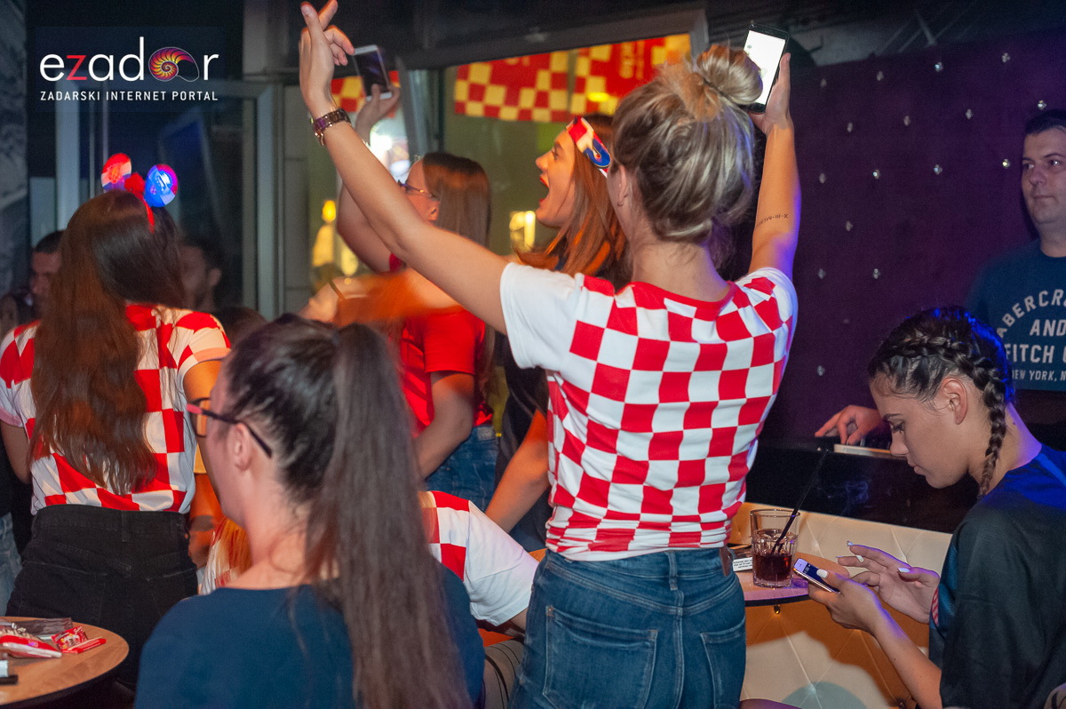 Zadar je gorio: Velika fešta nakon plasmana Vatrenih u finale Svjetskog prvenstva