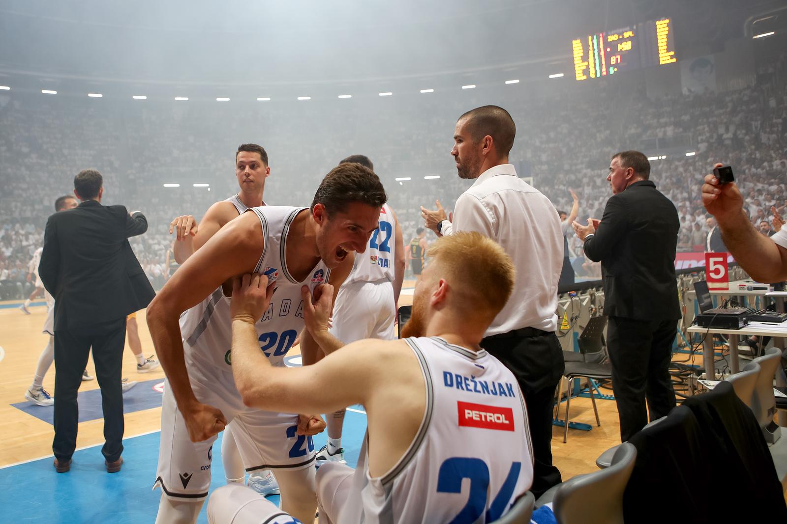 Košarkaši Zadra peti put u povijesti prvaci Hrvatske