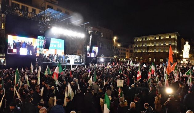 Firenza, Čeka se obraćanje Matte Renzija.  Hina/EPA