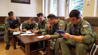 Generalna proba Krila oluje pred nastup na aero-mitingu u Poljskoj