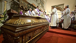 Posljednji ispraćaj nadbiskupa Ivana Prenđe (foto: Marin Gospić)