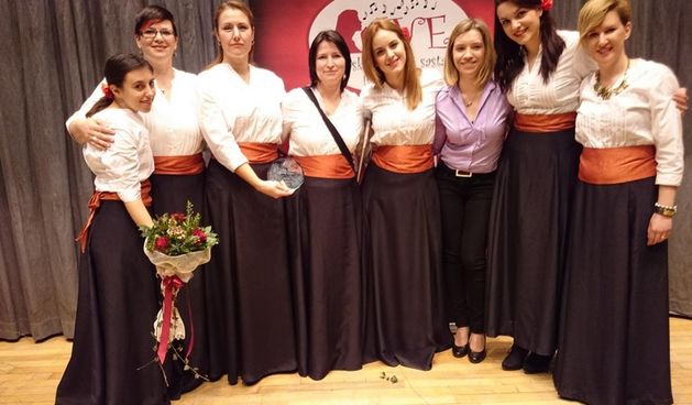 Kandelori 1.mjesto na Festivalu ženskih vokalnih skupina Hrvatske, foto: NL