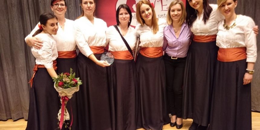 Kandelori 1.mjesto na Festivalu ženskih vokalnih skupina Hrvatske, foto: NL Kandelori 1.mjesto na Festivalu ženskih vokalnih skupina Hrvatske, foto: NL