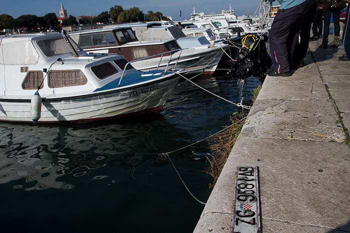 Ronilacki klub Sv. Roko – čišćenje, uvala Jazine, foto: Leo Banić