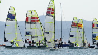 Zadar, 120512.
Danas zavrsava Svjetsko prvenstvo 49er-a u Zadru. Najbolje posade svijeta jedrile su danas u Zadarskom kanalu. Vecina ce otici kuci na kratki odmor, a potom ce se ponovno okupiti pocetkom lipnja u Velikoj Britaniji, na iducoj regati Svjetsk Zadar, 120512.
Danas zavrsava Svjetsko prvenstvo 49er-a u Zadru. Najbolje posade svijeta jedrile su danas u Zadarskom kanalu. Vecina ce otici kuci na kratki odmor, a potom ce se ponovno okupiti pocetkom lipnja u Velikoj Britaniji, na iducoj regati Svjetsk
