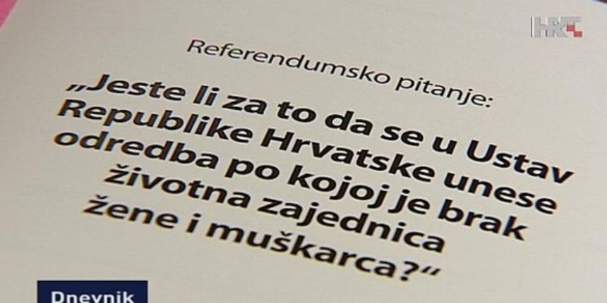 Referendum, foto: Hrvoje Jelavic/PIXSELL