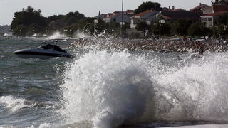 Tramontana u Diklu 18. srpnja 2009, Foto: Mladen Malik