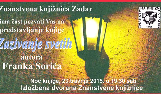 Provedite Noć knjige u Znanstvenoj knjižnici