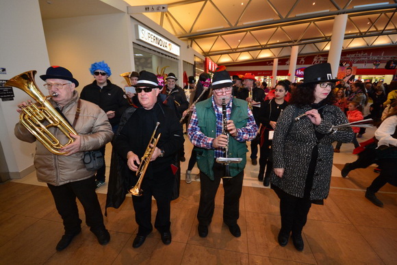 Superkarneval u Supernova centru uz Jacquesa Houdeka, Foto: Iva Perinčić