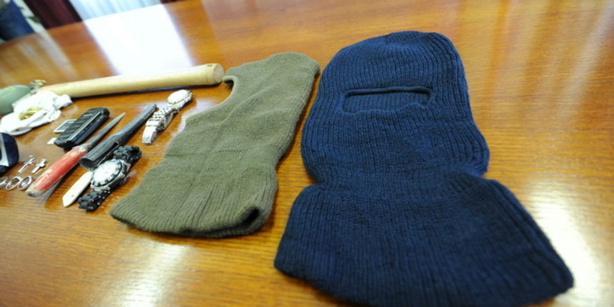 Zadar, 050413.
Konferencija za novinare na temu dovrsenih kriminalistickih istrazivanja kaznenih djela razbojnistava na podrucju Policijske uprave zadarske. Na konferenciji su nazocili nacelnik PU zadarske Neven Paskalin i voditelj Sluzbe kriminalisticke