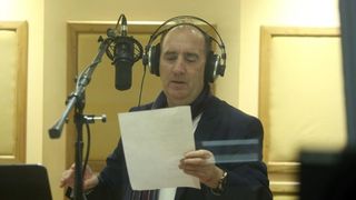 Mladen Grdović snima pjesmu na engleskom jeziku. Photo: Goran Jakus/PIXSELL