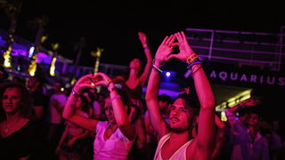 After beach i night party u klubu Aquariusna Zrću na kojem su nastupili Meg & Nerak. Foto: Goran Telak