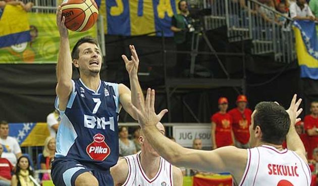 BiH – Crna Gora, foto: eurobasket2013.org