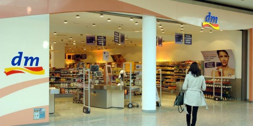 Trgovina Drogerie Markt u Garden Mall-u. Photo: Davor Visnjic/PIXSELL