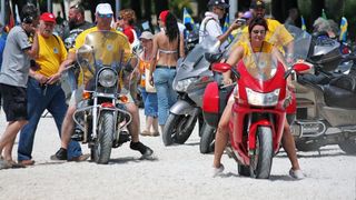 Susret bikera u Zadru (foto: Marin Gospić)