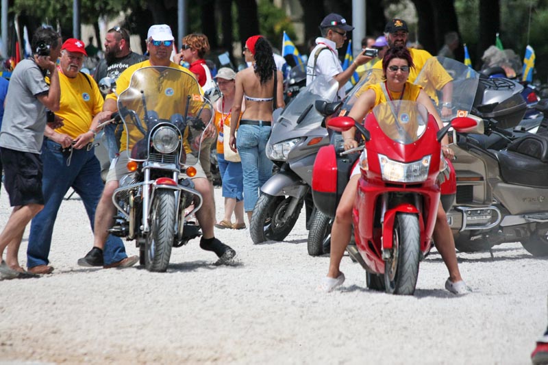 Susret bikera u Zadru (foto: Marin Gospić)